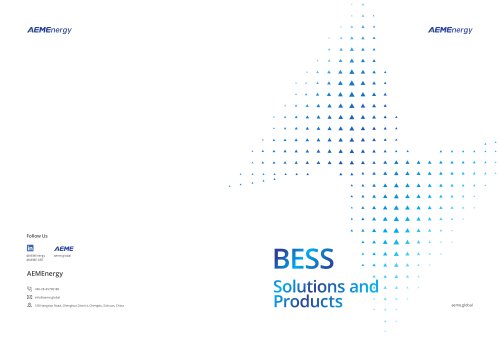 AEMEnergy BESS Solutions and Products SyncPower C&I BESS+PCS
