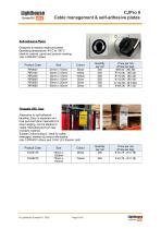 CJ Pro II - Cable Management & SA Plates Consumables Pricelist-2