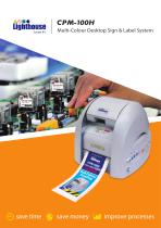 Thermal transfer label printer - CPM-100H - Lighthouse (UK) Ltd - with ...