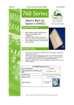 760 SERIES BATTERY BACK UP SYSTEM-1