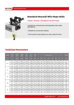 Monorail Wire Rope Hoist-1