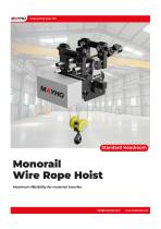 Monorail Wire Rope Hoist-2