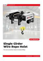 Single Girder Wire Rope Hoist-1