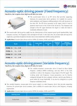 Acousto-Optic Driving Power-1