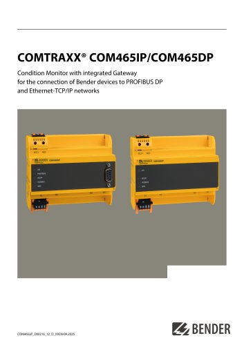 COMTRAXX® COM465IP/COM465DP
