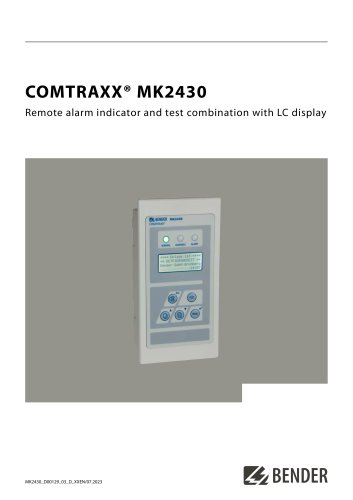 COMTRAXX® MK2430