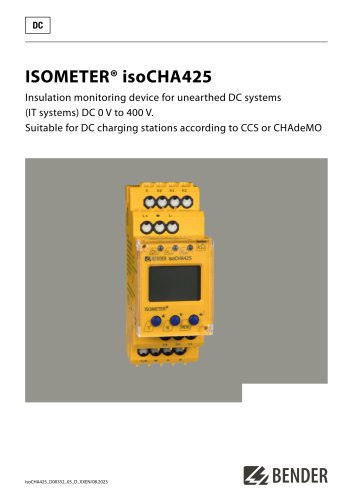 ISOMETER® isoCHA425