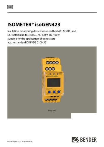 ISOMETER® isoGEN423