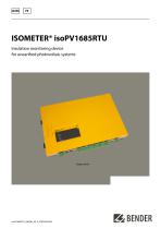ISOMETER® isoPV1685RTU-1
