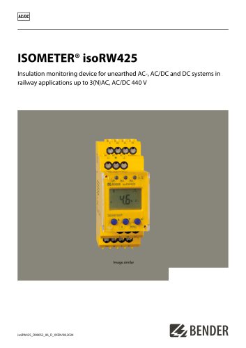 ISOMETER® isoRW425