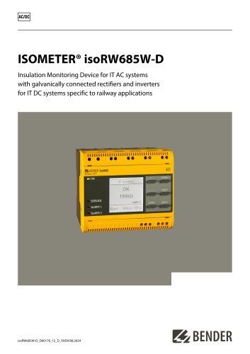 ISOMETER® isoRW685W-D