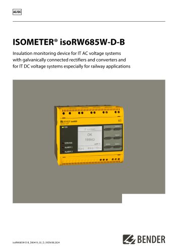 ISOMETER® isoRW685W-D-B