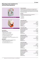 Measuring current transformer for universal measuring devices-2