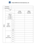 GAS TO GAS PLATE HEAT EXCHANGER SELECTION DATA SHEET-2
