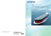 Flow meter catalog For Vessel application 「Flow meter catalog For Vessel application」-1