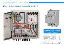Type 2 1000V DC Surge Protector SLP-PV1000-S-2