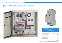 Type 2 48V DC Surge Protector SLP30-DC65/2S-2