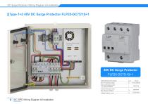 Type 2 48V DC Surge Protector SLP30-DC65/2S-5