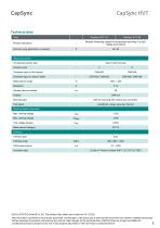 Data sheet CapSync HVT-2