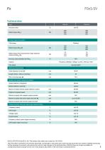 Data sheet F0xS-SV-2