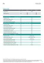 Data sheet F0xS-SV-5