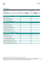 Data sheet F3xS-5