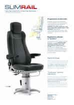 Locomotive driver seats SLIM-2