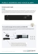 NOVA SYSTEM PUBLIC ADDRESS AND VOICE ALARM-4