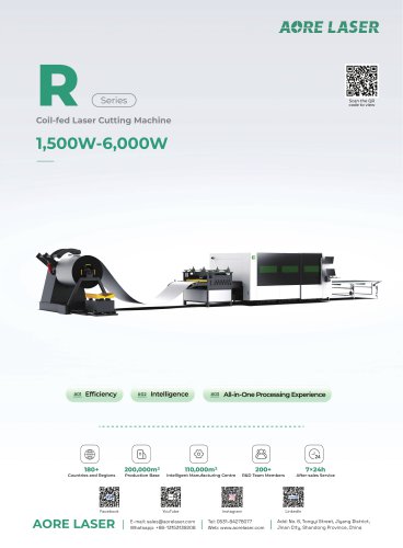 AORE LASER Coil-fed Laser Cutting Machine R3015