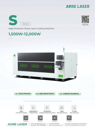 AORE LASER High-Precision Sheet Laser Cutting Machine S series