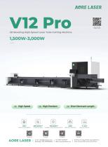 AORE LASER High-Speed Tube Laser Cutting Machine V12 Pro