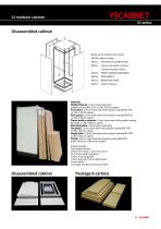 Disassembled cabinet-2