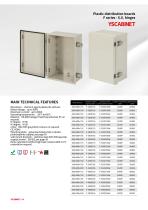 Plastic distribution boards 1-3