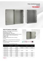 Plastic distribution boards 1-5
