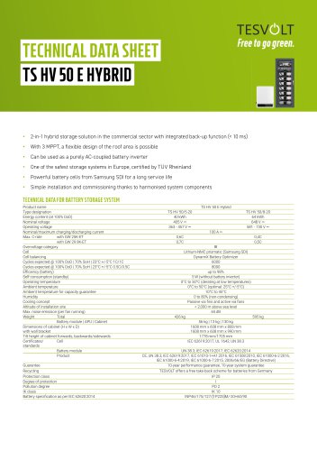 TS HV 50 E HYBRID