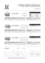 NORDEL Catalogue Universal Connecting Terminals NLT-7