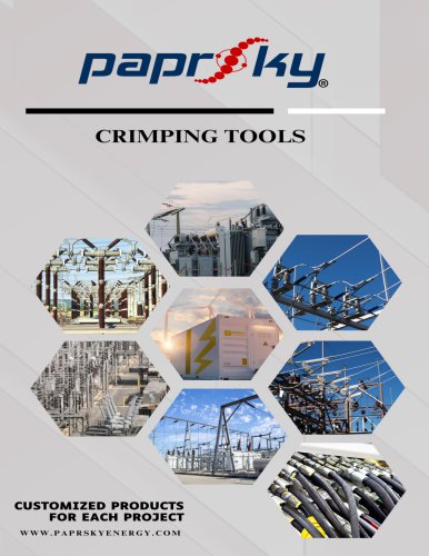 Paprsky Crimping Tools Catalog