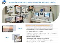 EVI Catalogue - VESA wall-mounted tablets or POE flush-mounted tablets, industrial PanelPCs running Android, Windows or Linux-12