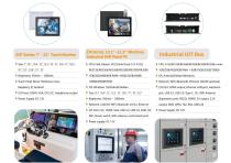 EVI Catalogue - VESA wall-mounted tablets or POE flush-mounted tablets, industrial PanelPCs running Android, Windows or Linux-13