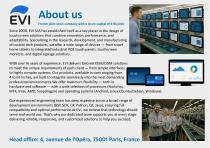 EVI Catalogue - VESA wall-mounted tablets or POE flush-mounted tablets, industrial PanelPCs running Android, Windows or Linux-2