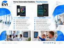 EVI Catalogue - VESA wall-mounted tablets or POE flush-mounted tablets, industrial PanelPCs running Android, Windows or Linux-6