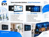 EVI Catalogue - VESA wall-mounted tablets or POE flush-mounted tablets, industrial PanelPCs running Android, Windows or Linux-7