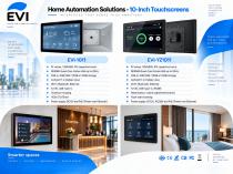 EVI Catalogue - VESA wall-mounted tablets or POE flush-mounted tablets, industrial PanelPCs running Android, Windows or Linux-8
