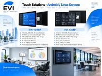 EVI Catalogue - VESA wall-mounted tablets or POE flush-mounted tablets, industrial PanelPCs running Android, Windows or Linux-9