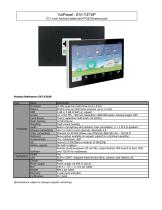 EVI-YZ10P : 10.1-inch Android tablet with POE Ethernet port