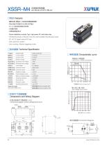 XURUI AC Solid State Relay XSSR-M1~M6-6