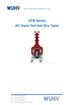 GTB Series Dry Type AC Hipot Tester Set-Catalog-1
