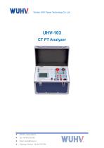 UHV-103 CT PT Comprehensive Analyzer -Catalog-1