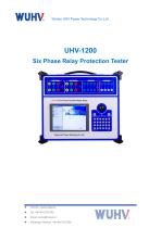 UHV-1200 Six Phase Secondary Current Injection Tester-Catalog-1