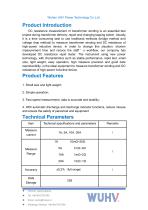 UHV-20A Transformer DC Resistance Test Set-Catalog-2